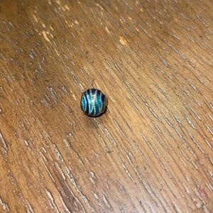 Blue murano Pandora charm sea theme